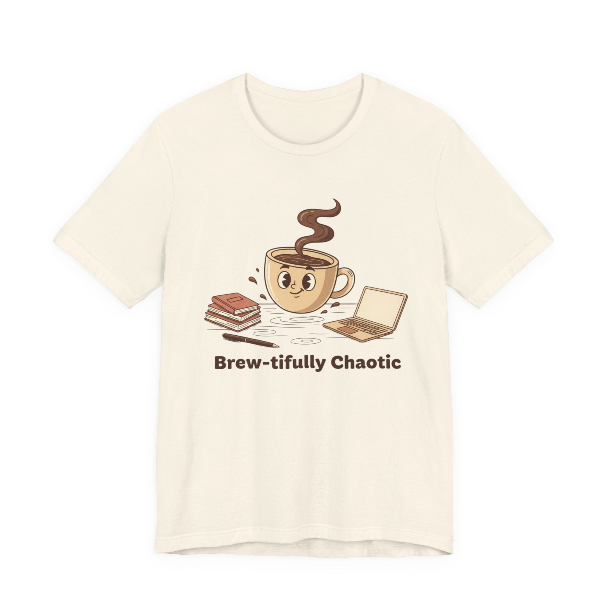 Brew-tifully Chaotic Tee | coffee shirt, caffeine funny tee