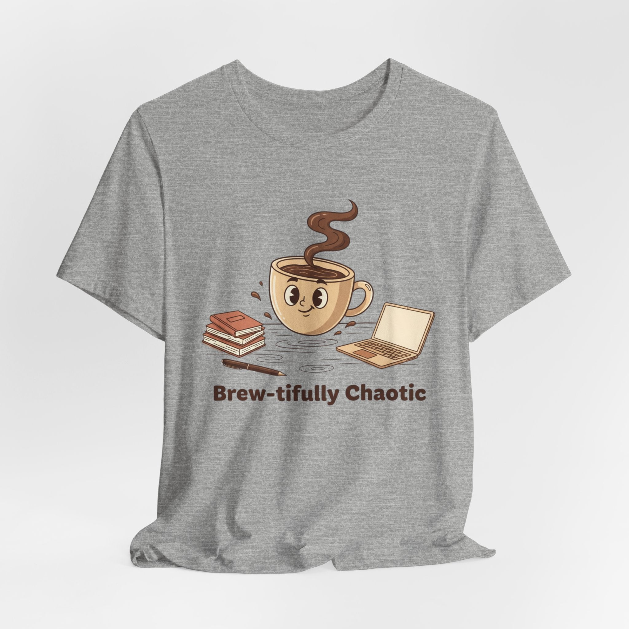 Brew-tifully Chaotic Tee | coffee shirt, caffeine funny tee