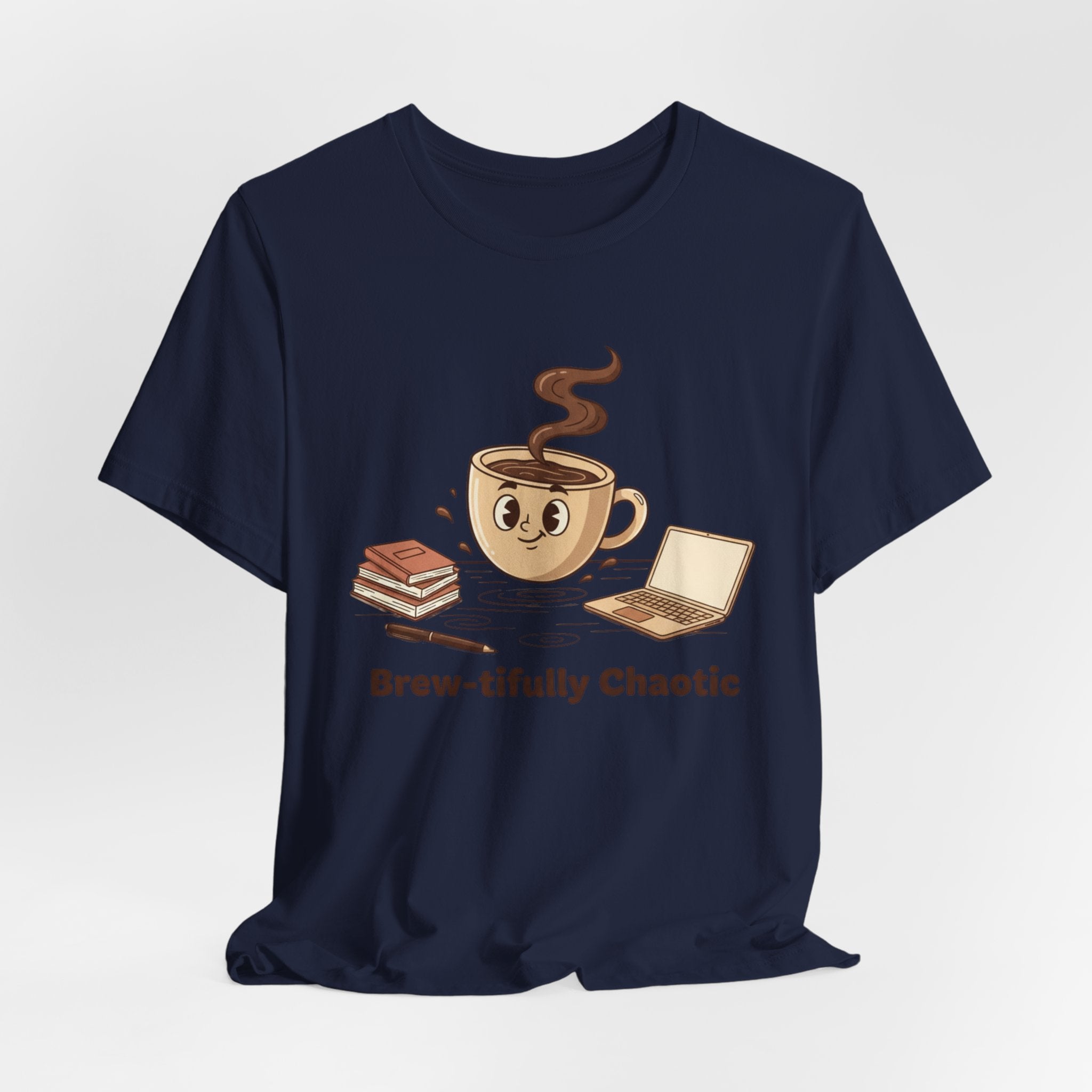 Brew-tifully Chaotic Tee | coffee shirt, caffeine funny tee