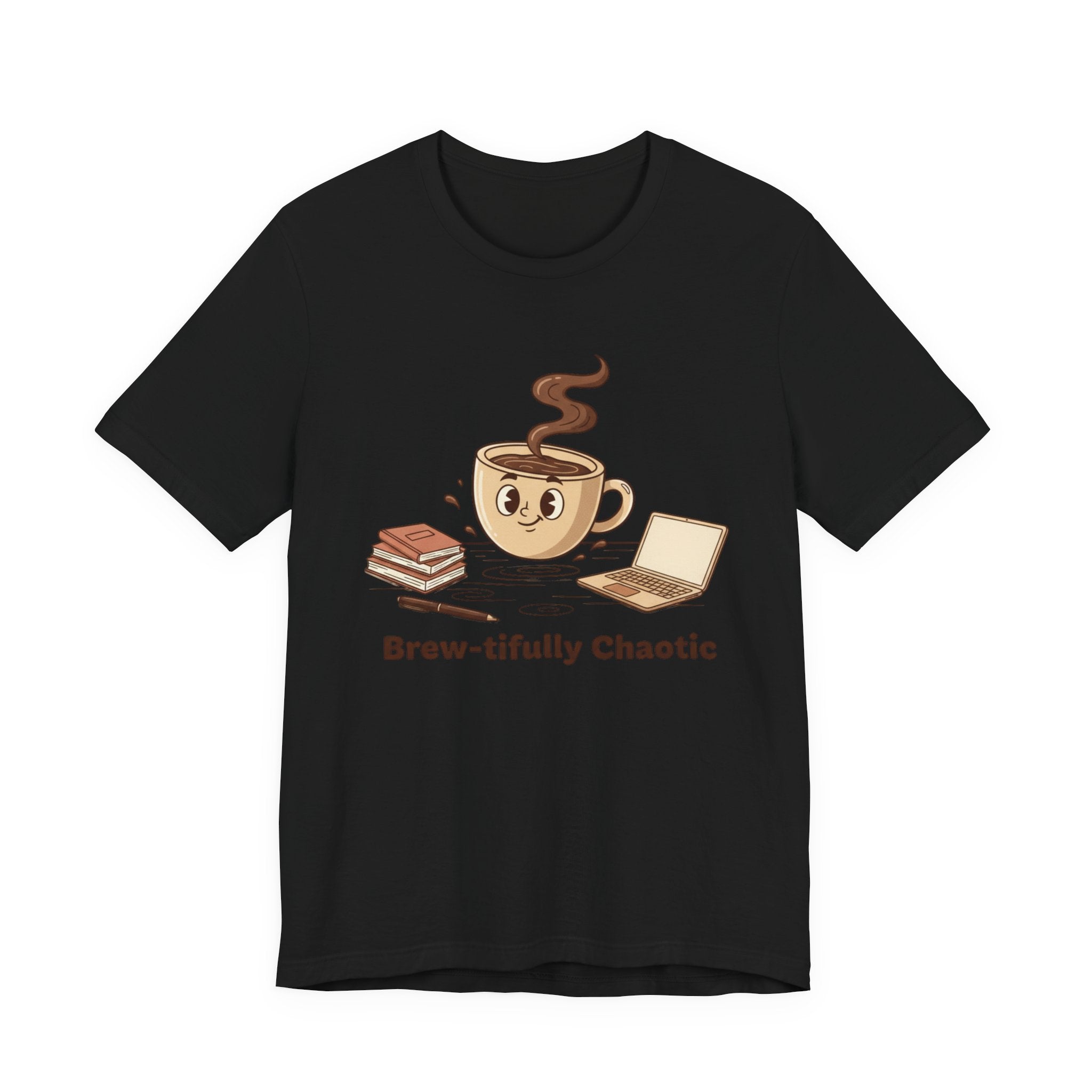 Brew-tifully Chaotic Tee | coffee shirt, caffeine funny tee