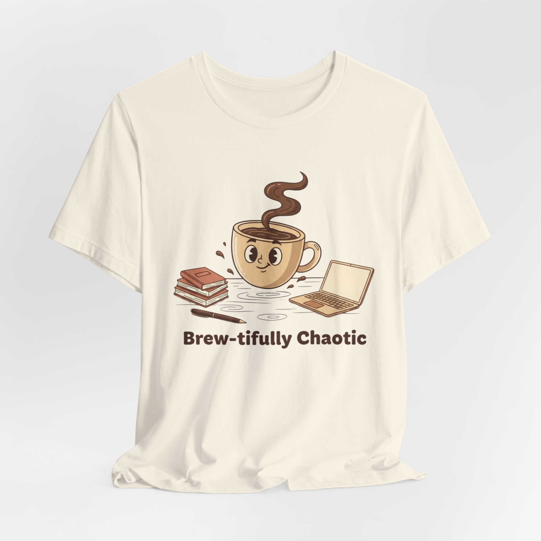 Brew-tifully Chaotic Tee | coffee shirt, caffeine funny tee