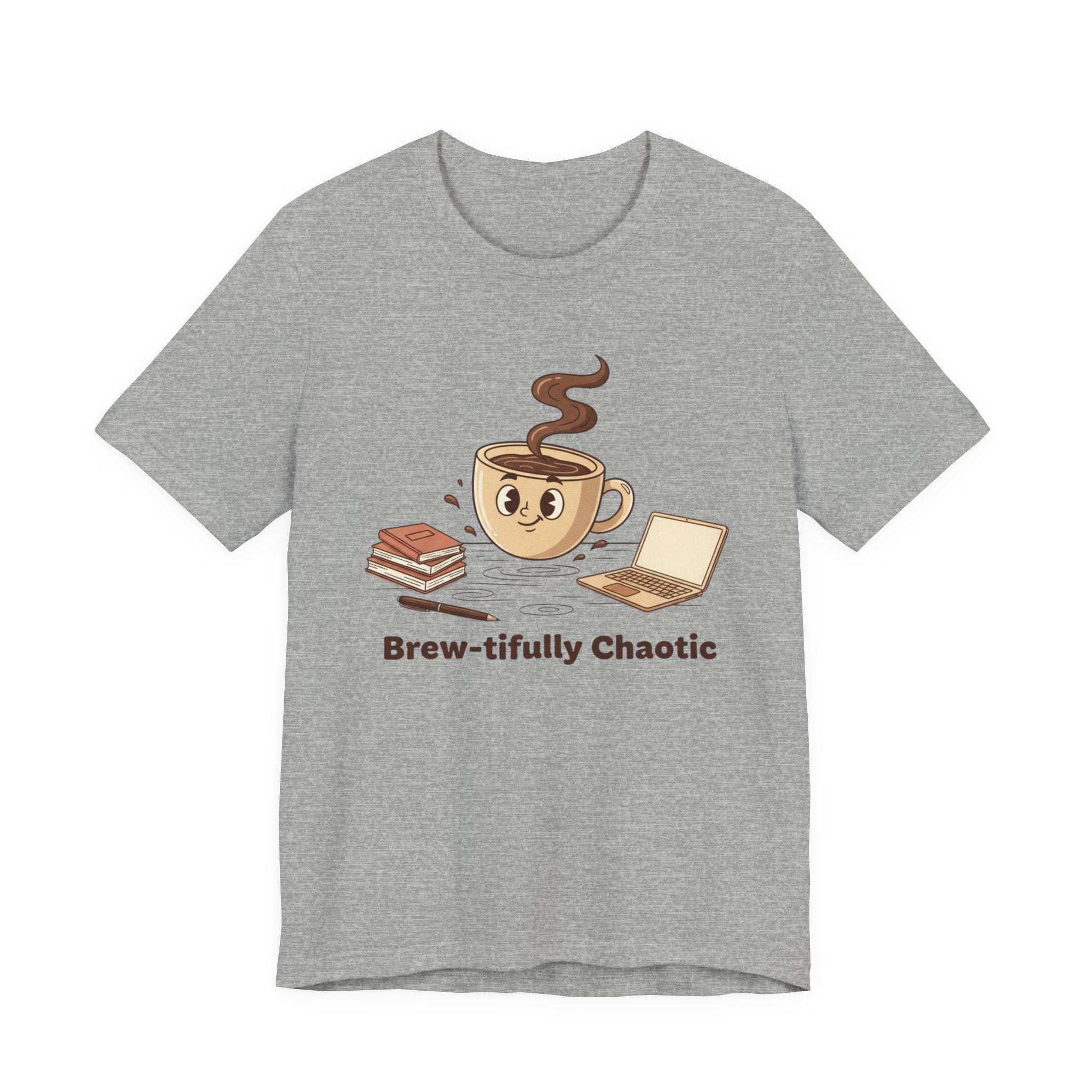 Brew-tifully Chaotic Tee | coffee shirt, caffeine funny tee
