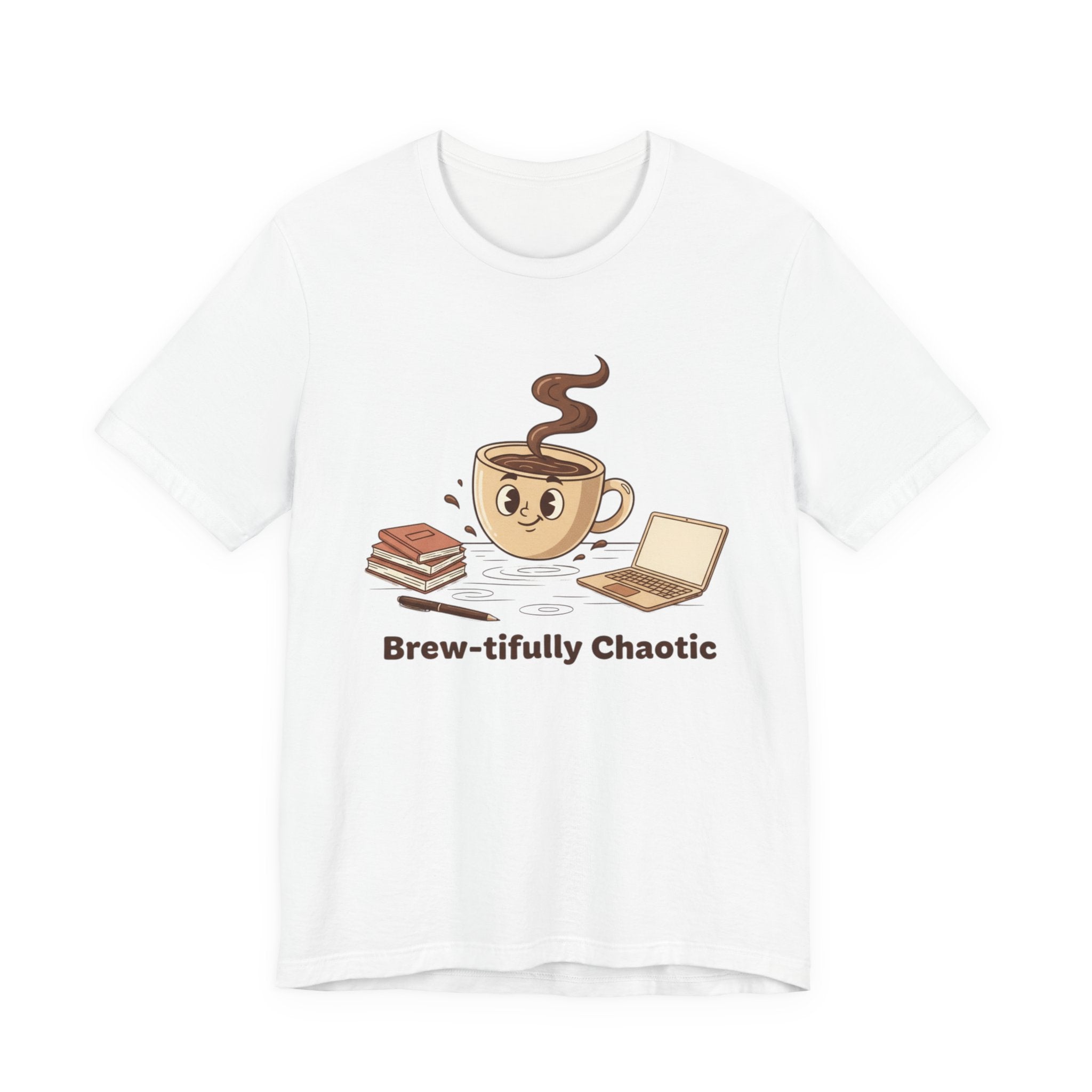 Brew-tifully Chaotic Tee | coffee shirt, caffeine funny tee
