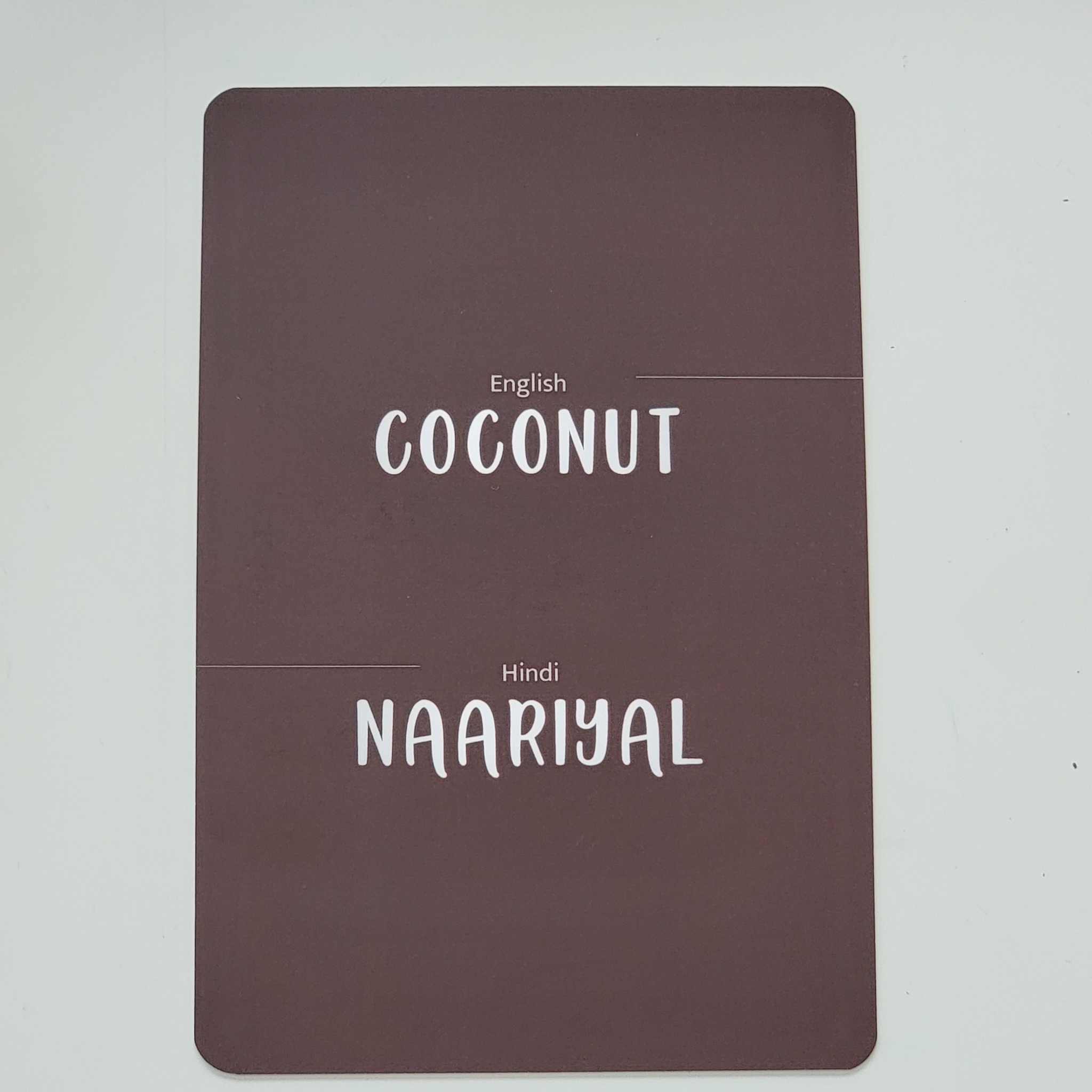 coconut in English, naariyal in hindi