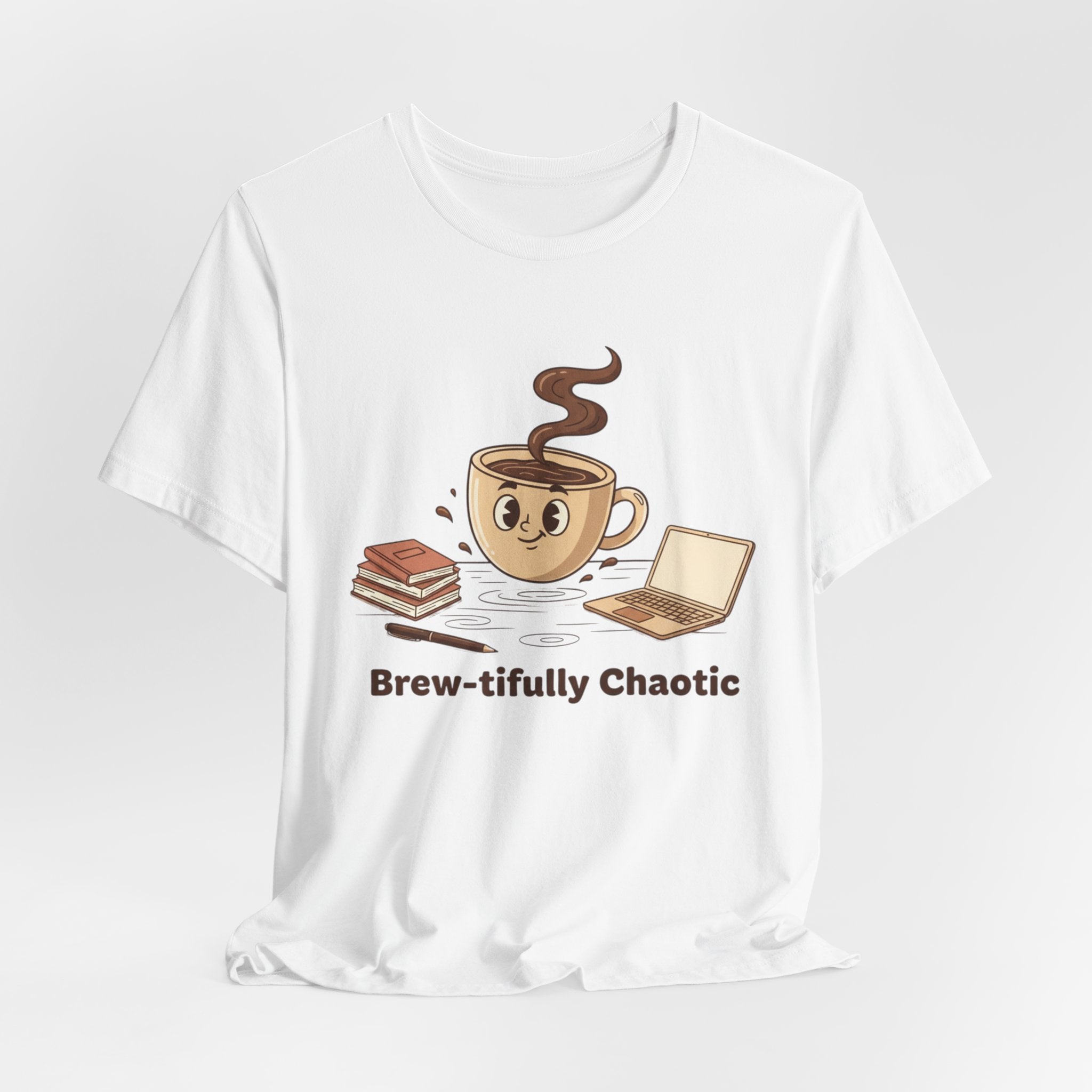 Brew-tifully Chaotic Tee | coffee shirt, caffeine funny tee