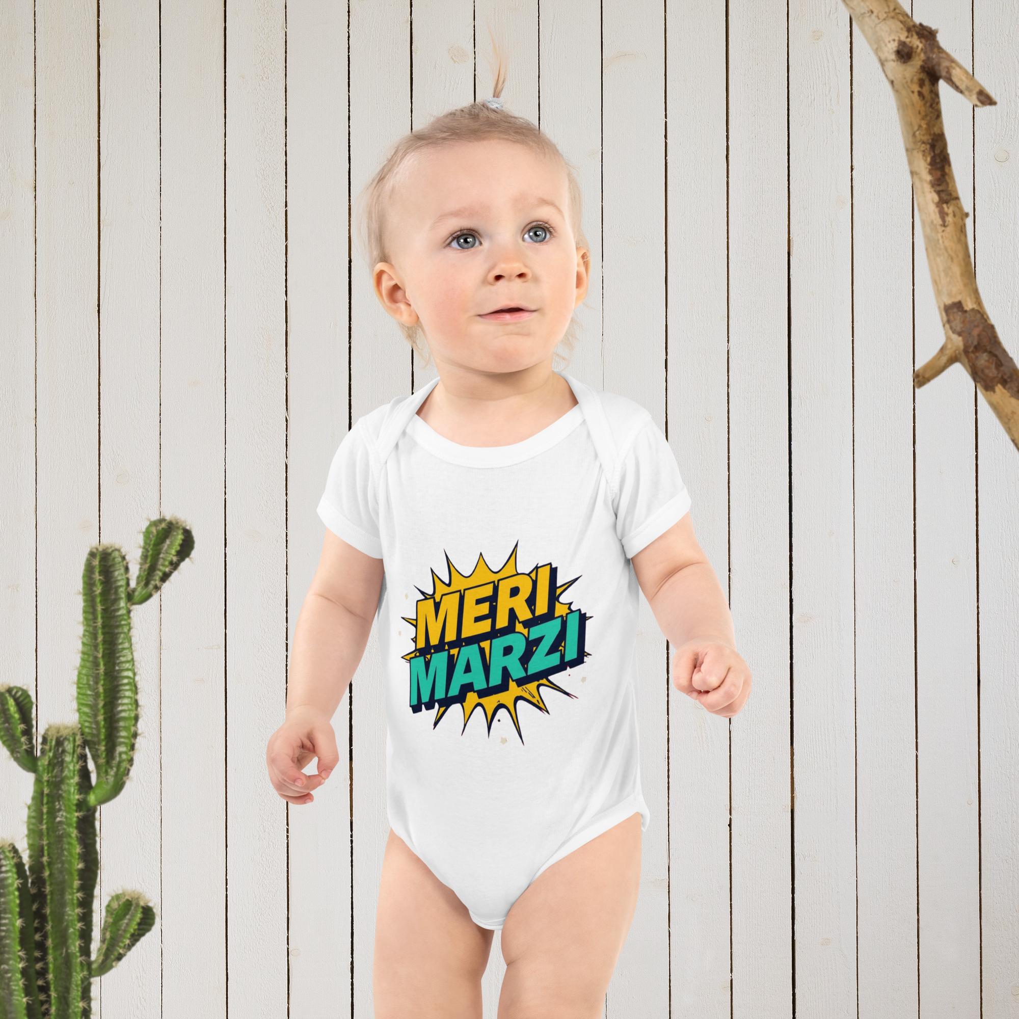 Meri Marzi (My Choice) Attitude Infant Onesie