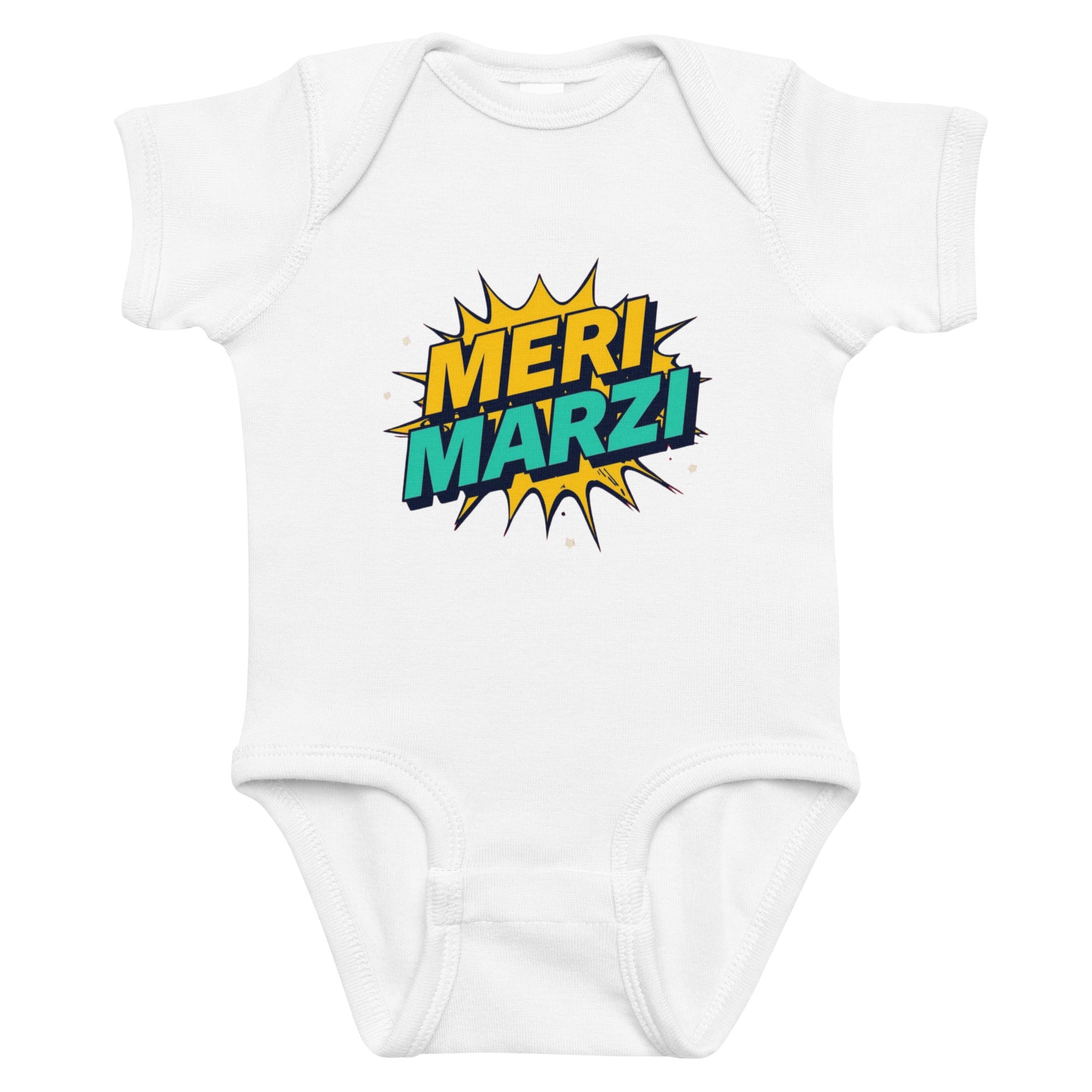 Meri Marzi (My Choice) Attitude Infant Onesie