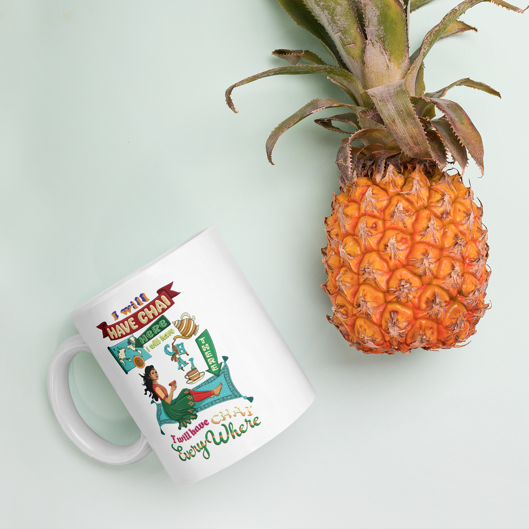 Chai Lover Mug, Funny Desi Tea Lover Gift