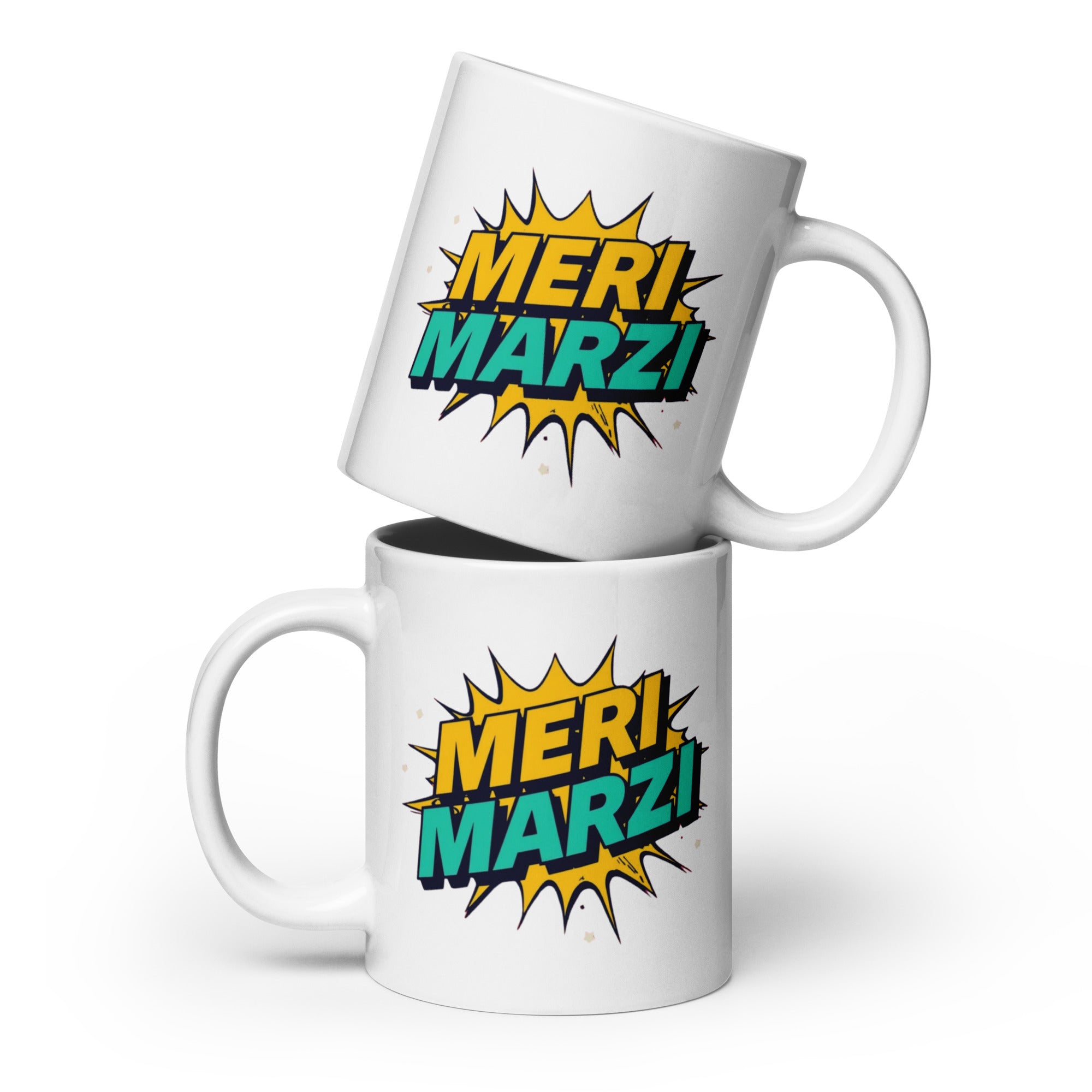 Meri Marzi (My Choice) Attitude Mug, Desi Humor